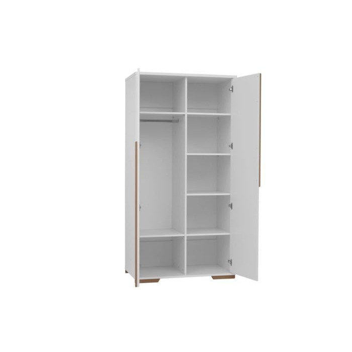 Drēbju skapis ar 2 durvīm (Woodsy kolekcija) Drēbju skapis ar 2 durvīm (Woodsy kolekcija)